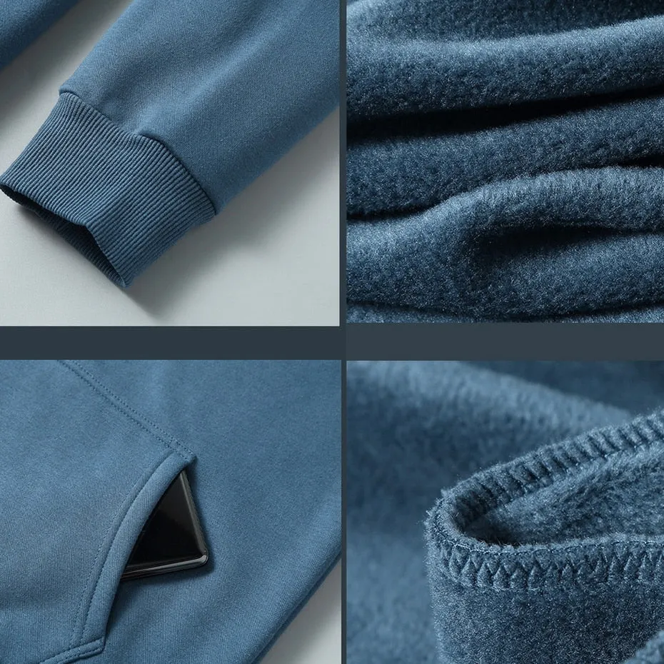 2023 Men Zip Oversized Hoodie Plus Sized Fleece Hood Long Sleeve Top Male Sweatshirt Zipper Loose Baggy Big Size Plus Large 12XL