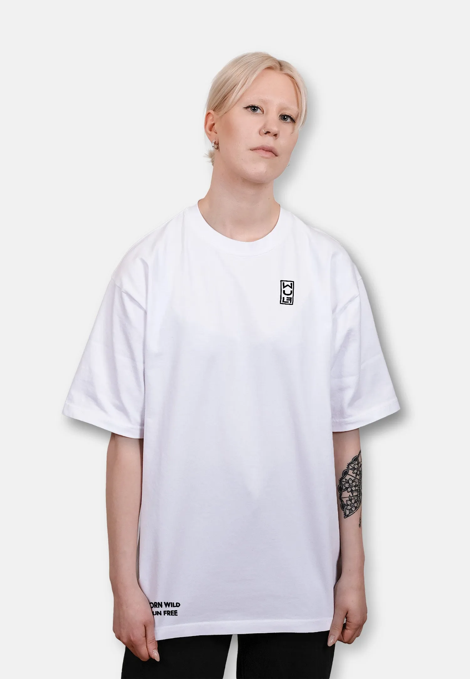 63°110 T-Shirt White Reflector