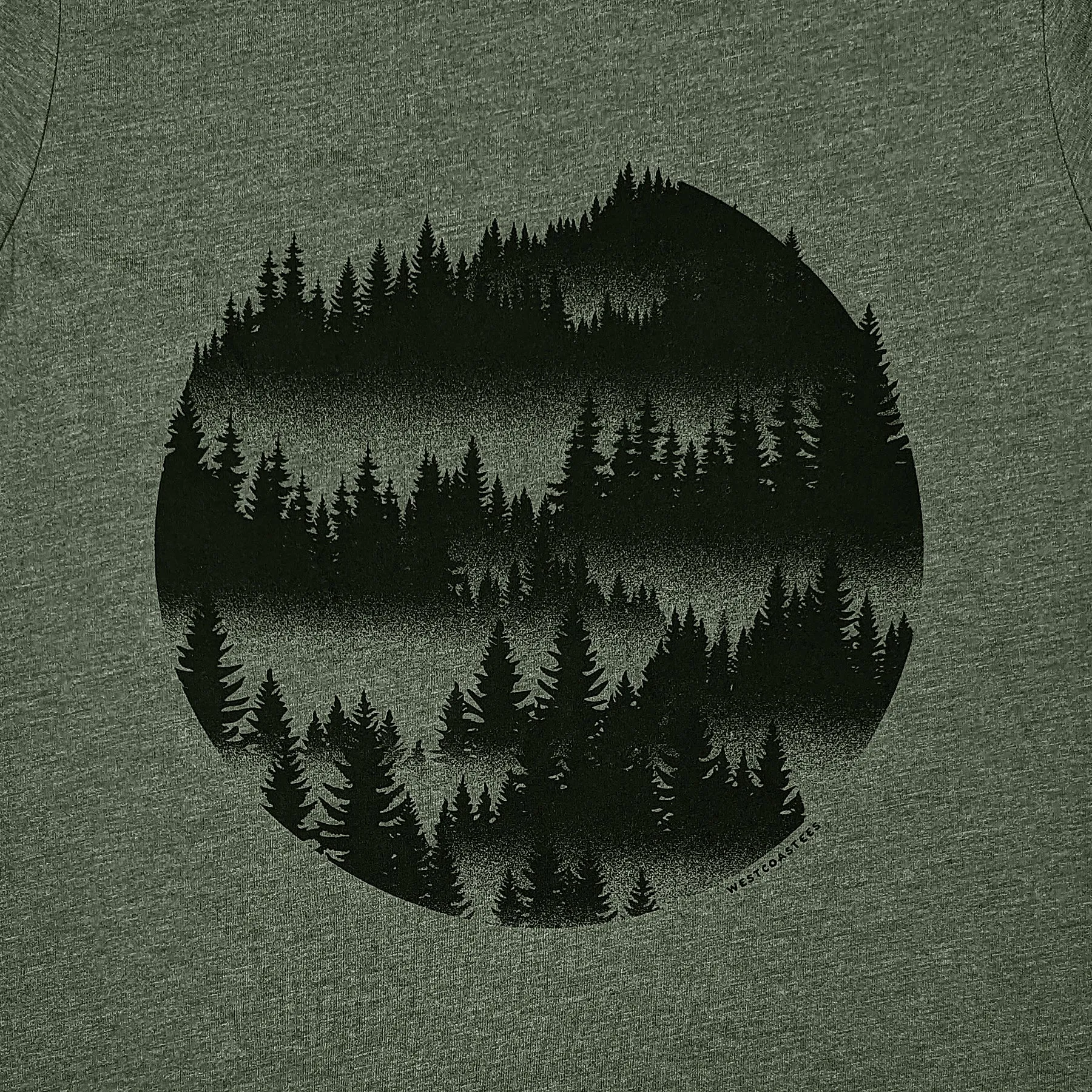 Adult Unisex Misty Forest t-shirt