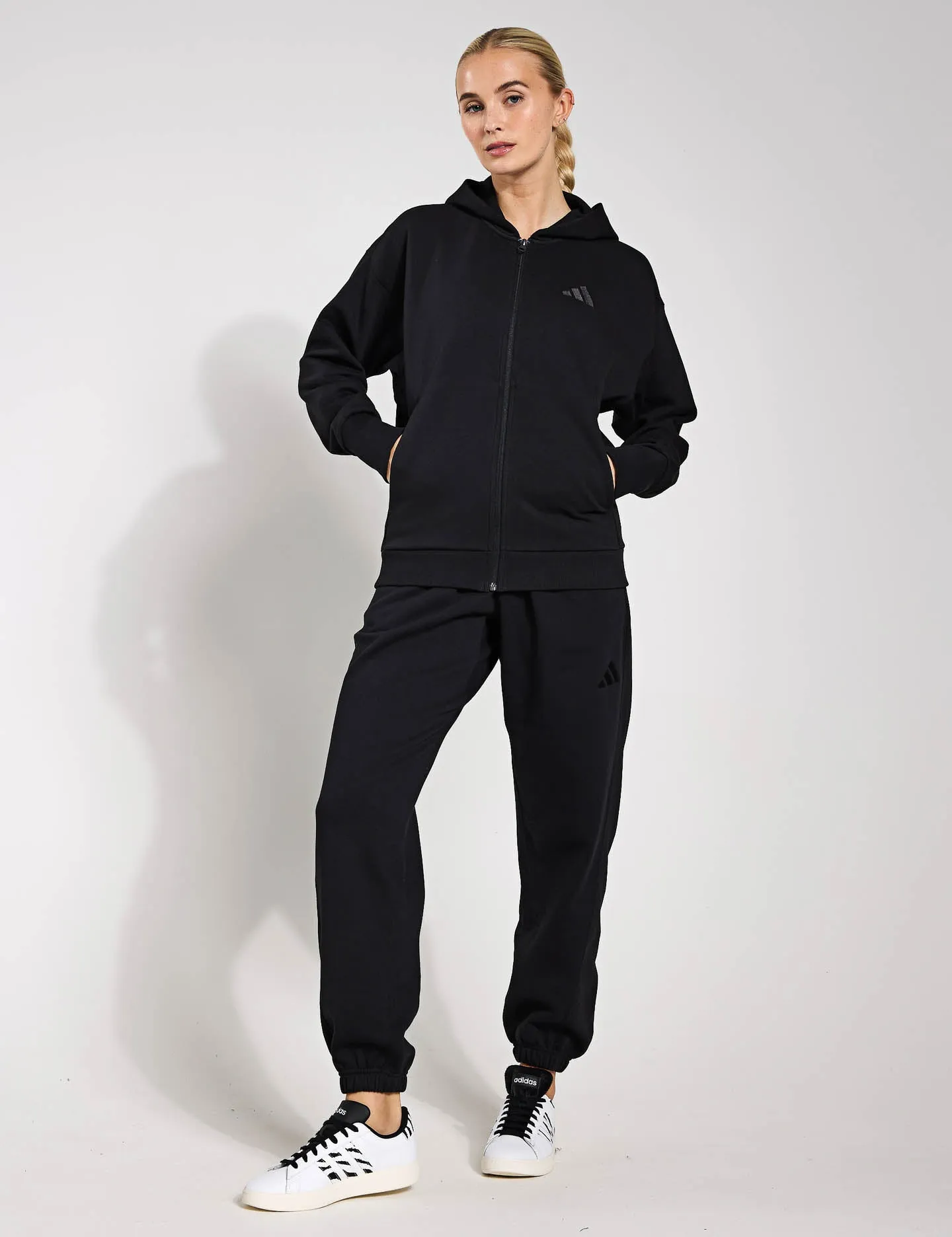 ALL SZN Fleece Full-Zip Hoodie - Black