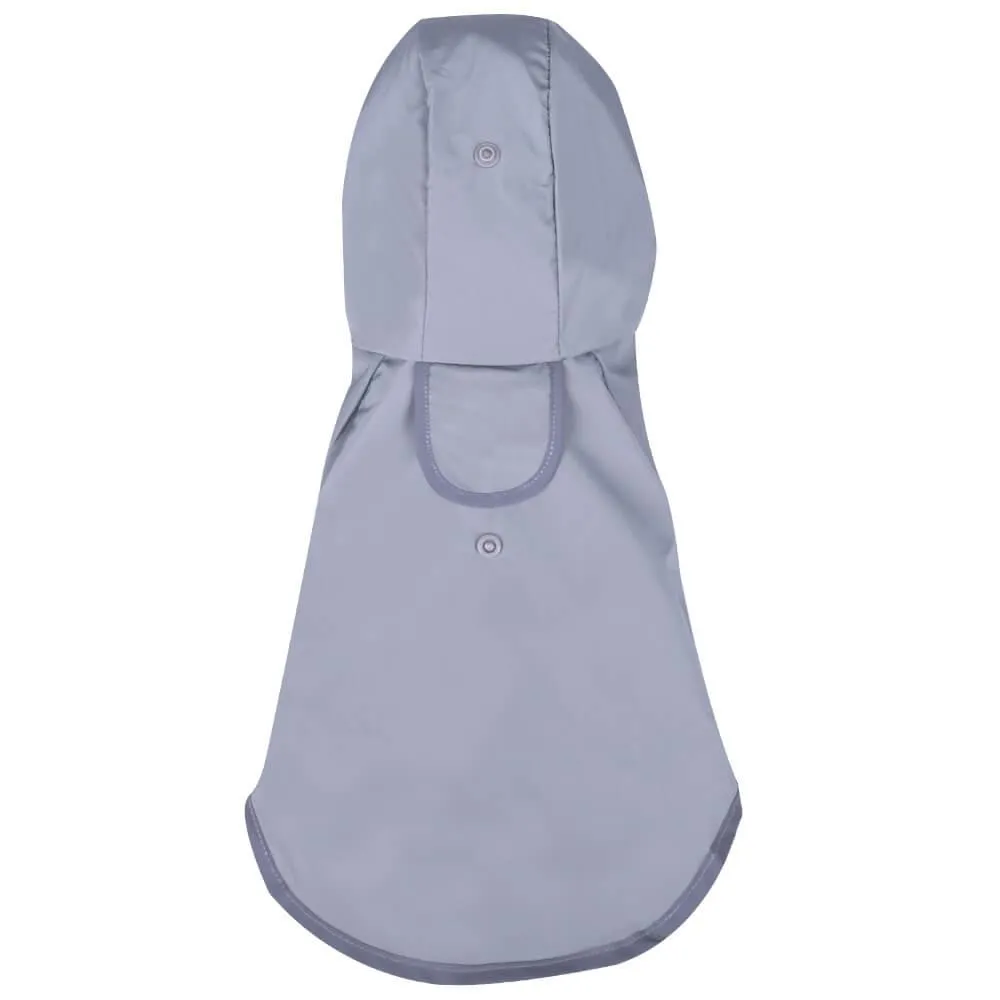 AllPetSolutions Reflective Waterproof Dog Rain Coat, Grey - S / M / L