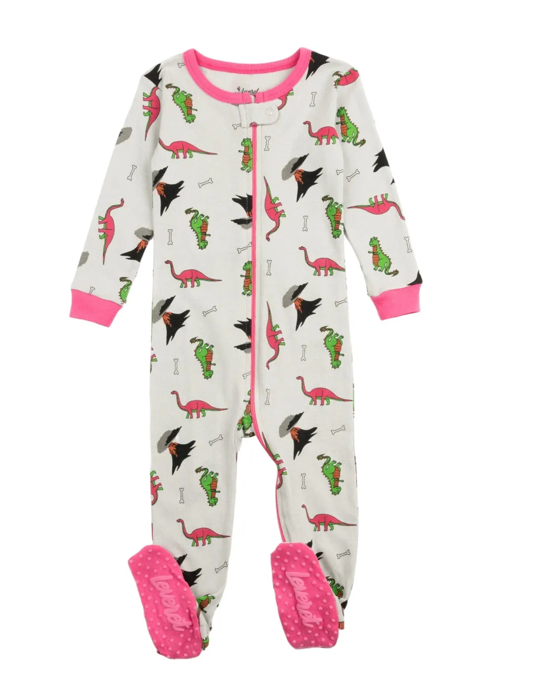 Baby Footed Dinosaur Pajamas