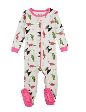 Baby Footed Dinosaur Pajamas