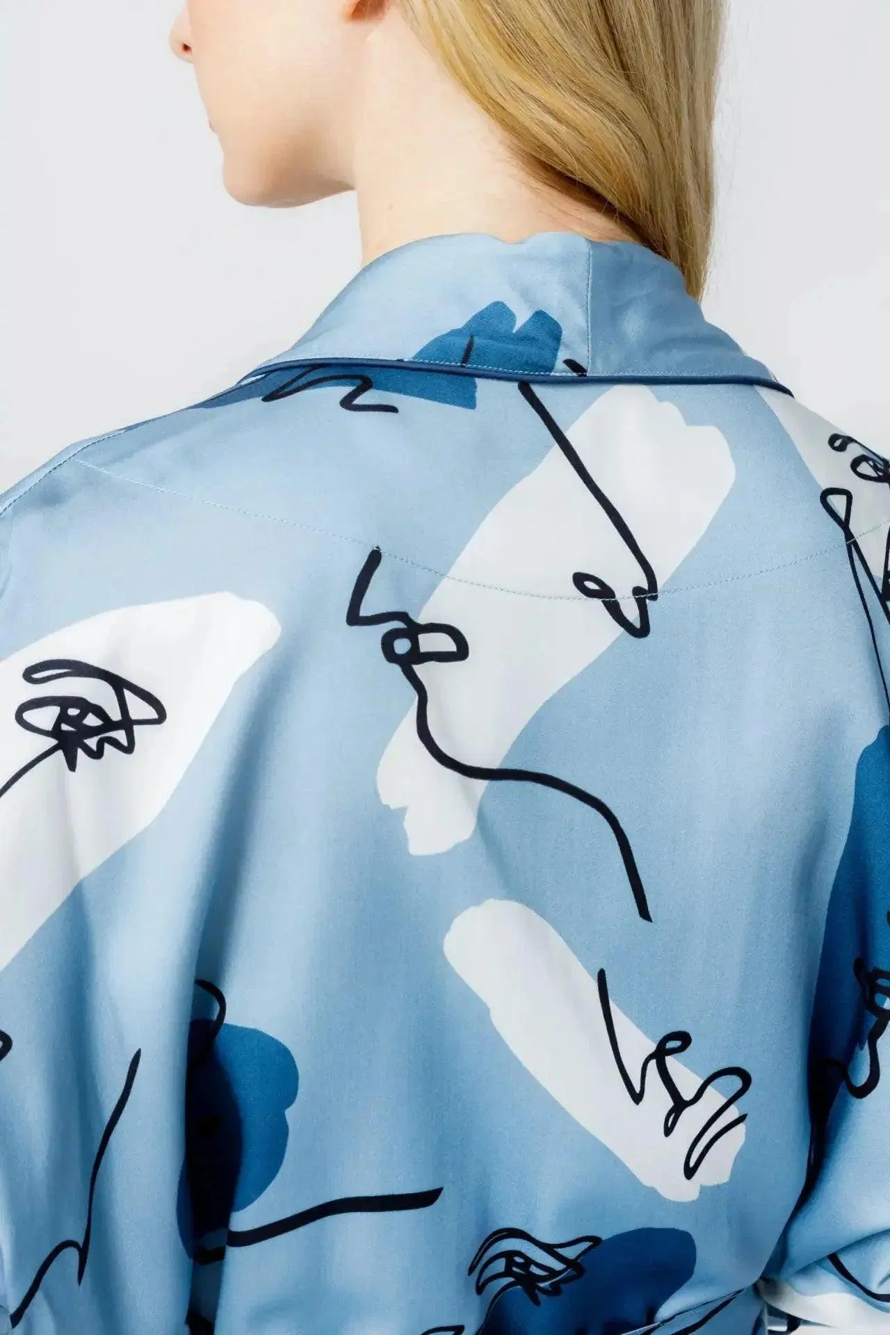 Bamboo Patterned Robe