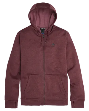 Burton Men's Burton Oak Full-Zip Hoodie - Almandine Heather