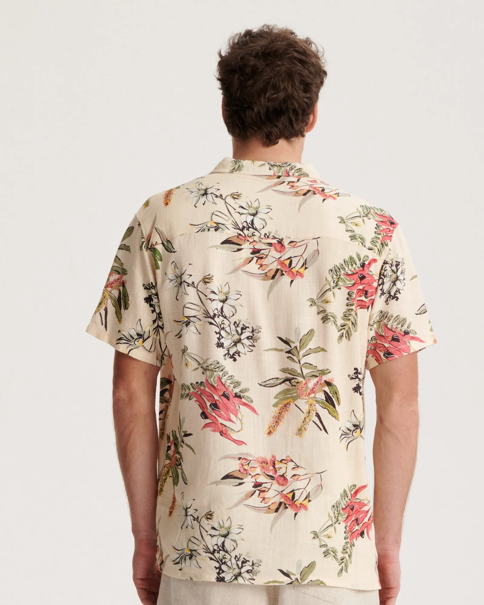 Bushells SS Shirt - Ecru