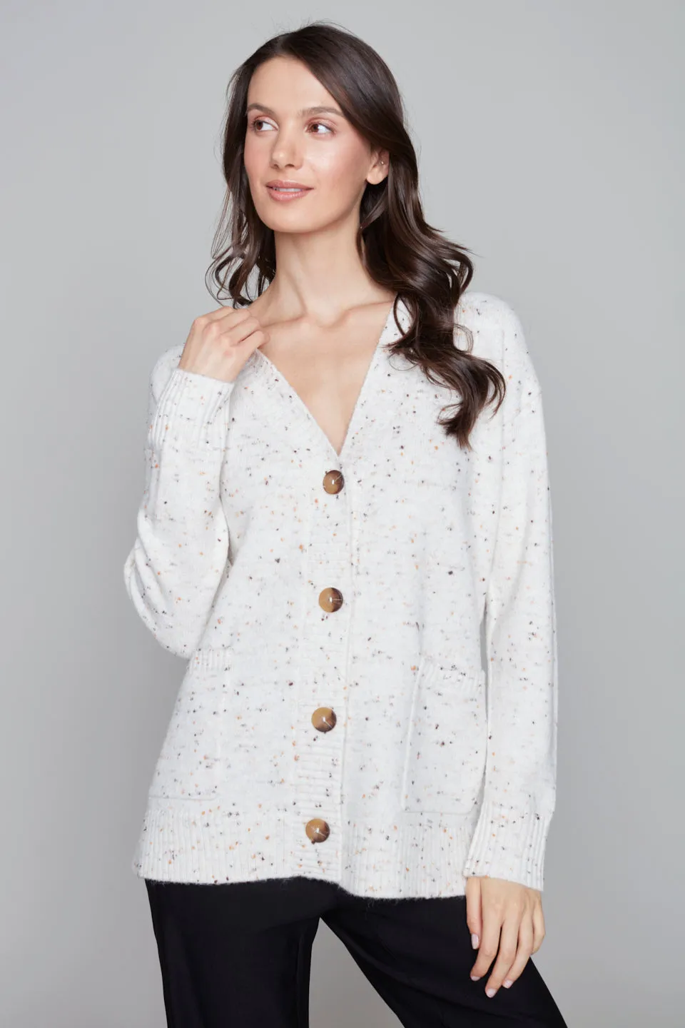 Button Front Cardigan