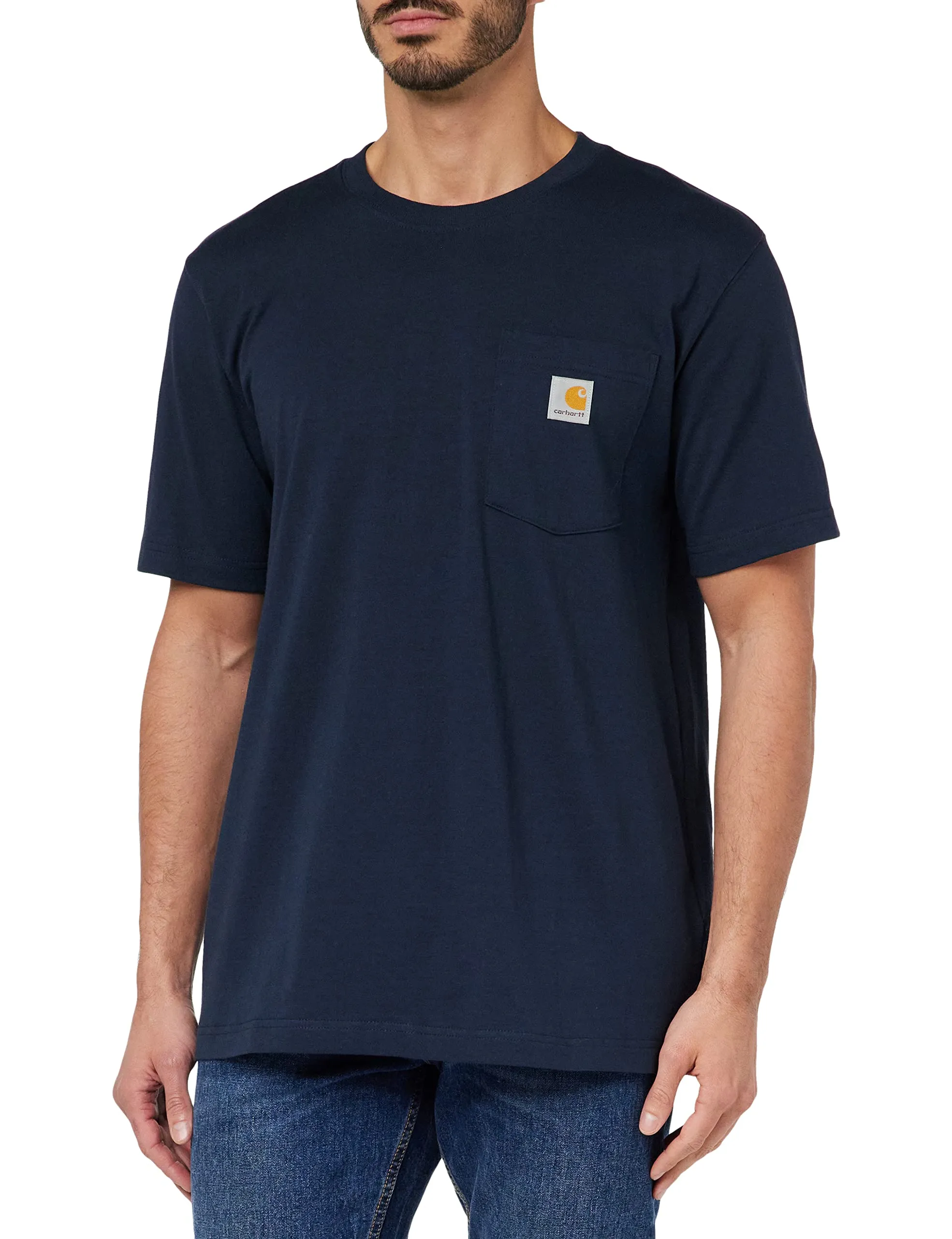 Carhartt 103296 Men's Relaxed Fit Heavyweight Short-Sleeve Pocket T-Shirt