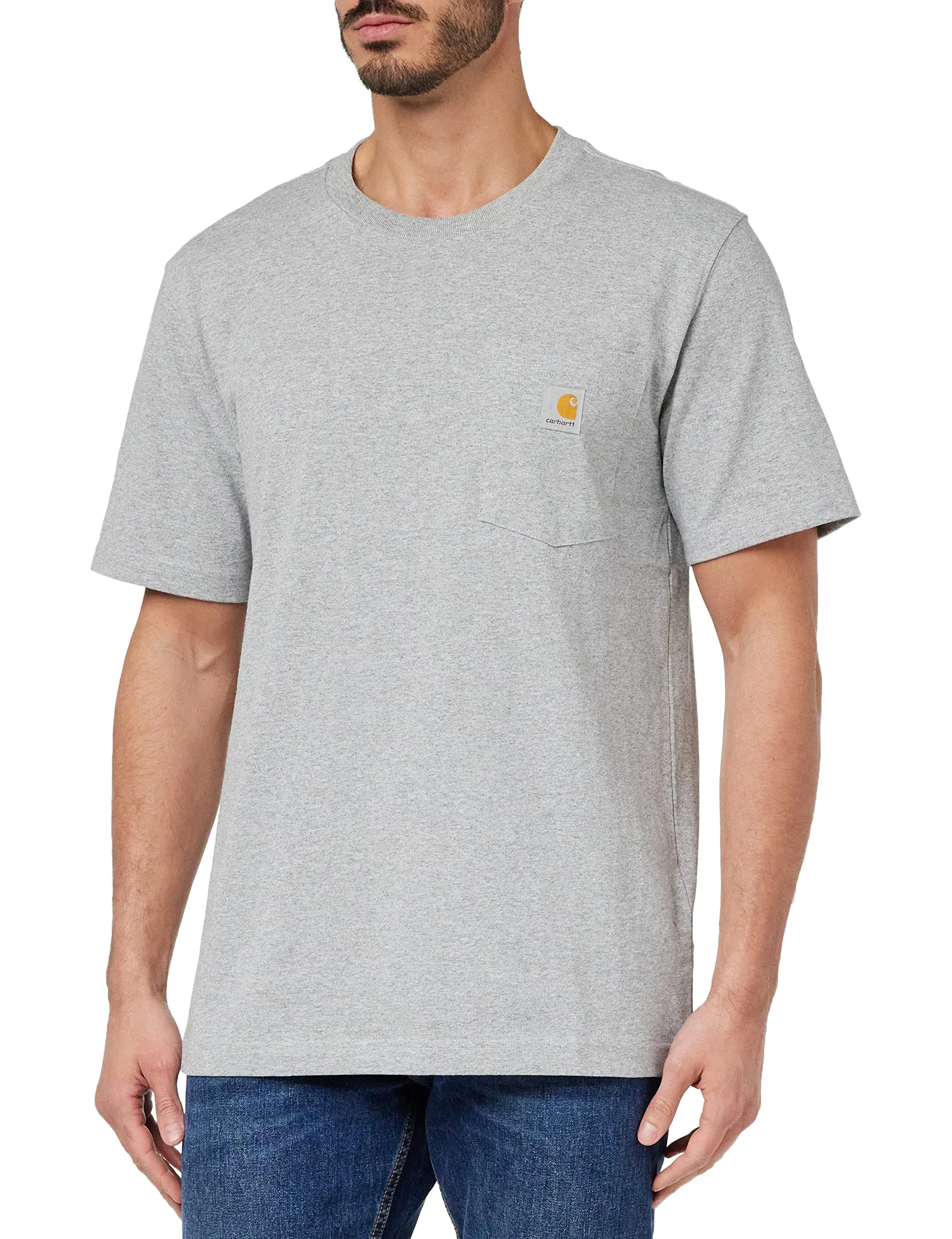 Carhartt 103296 Men's Relaxed Fit Heavyweight Short-Sleeve Pocket T-Shirt