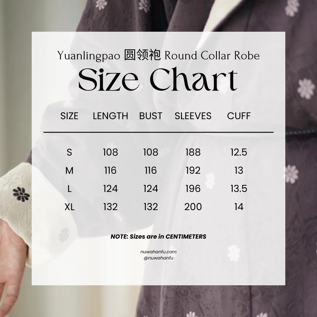 Chuju 雏菊 Daisy Reversible Cotton Tang Yuanlingpao Robe Jacket