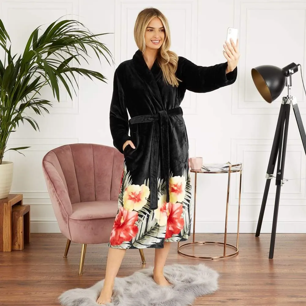 CityComfort Super Soft Fluffy Plush Dressing Gown for Women