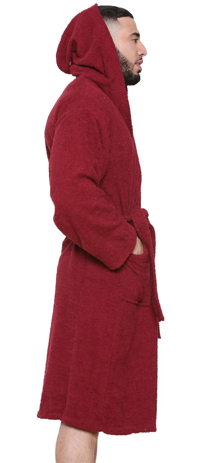 Cotton Towel Hooded Bath Robe