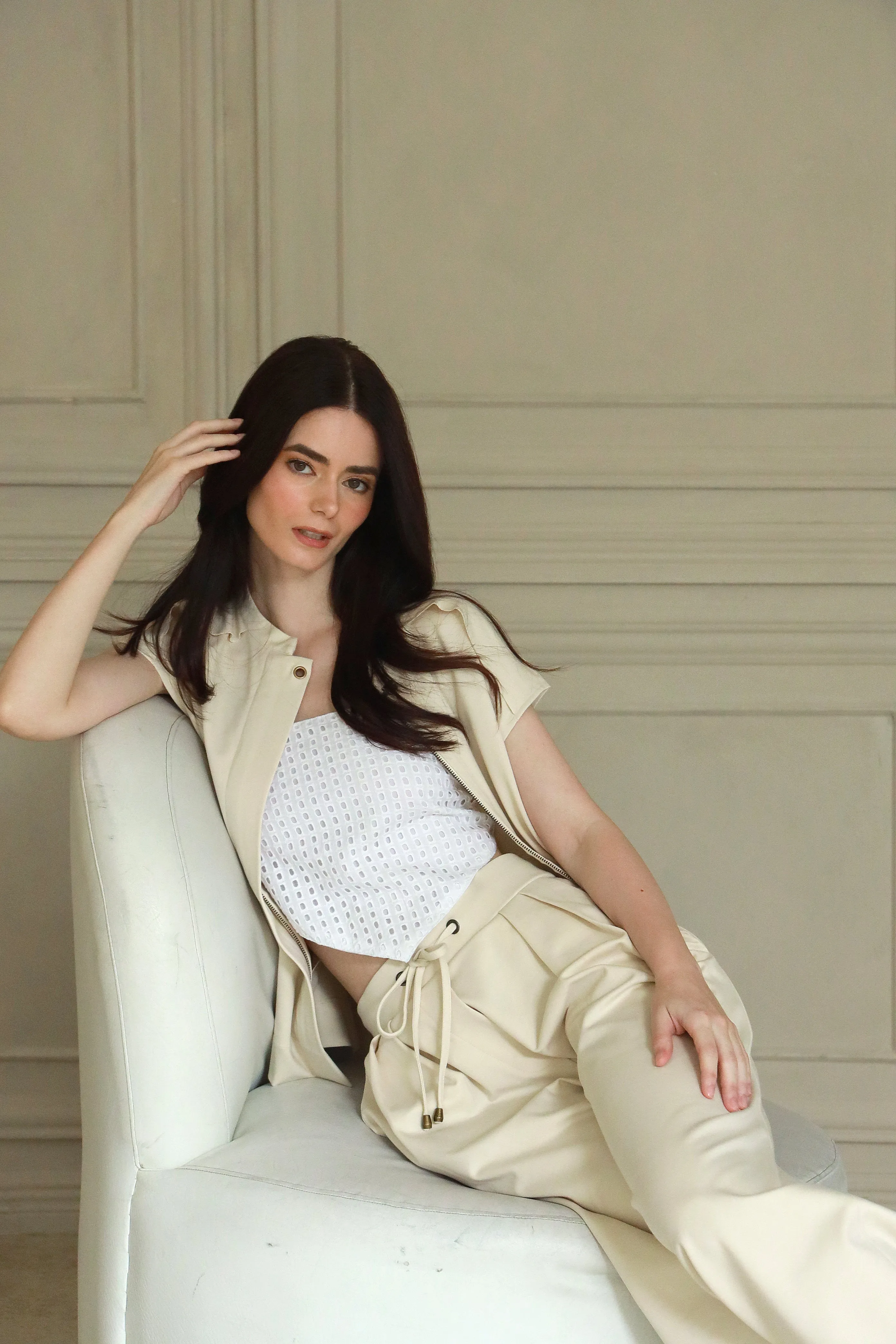Davina Cotton Knit Pants