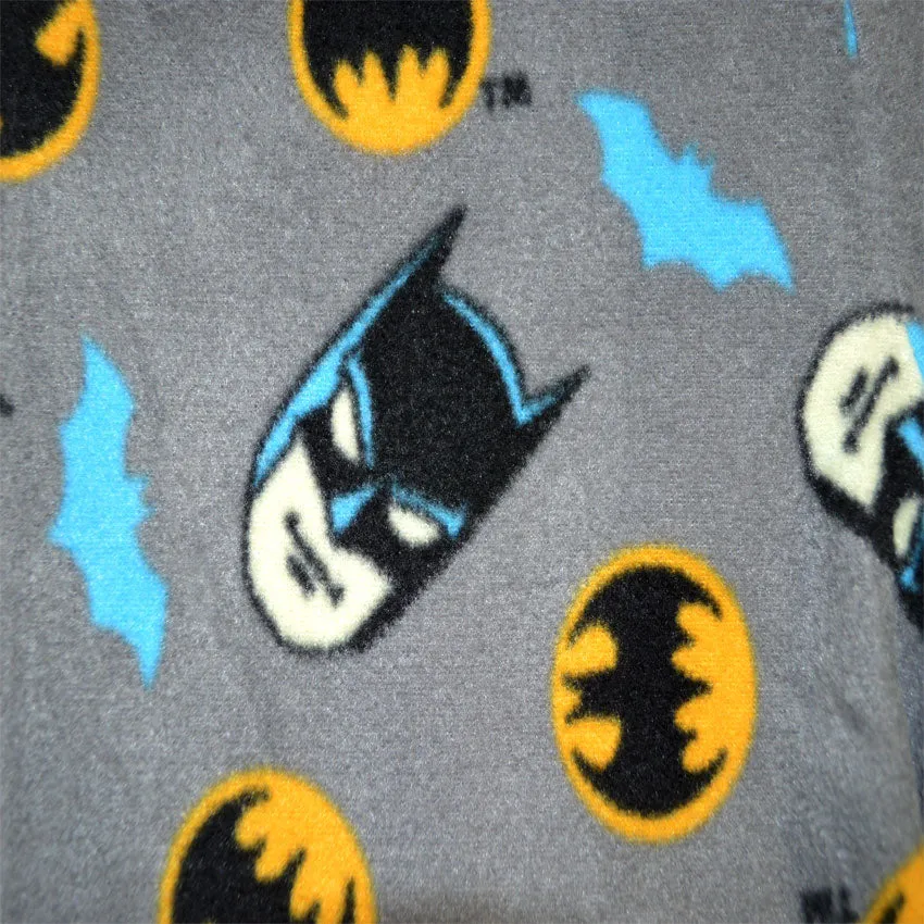 DC Comics Batman with the Batmobile Cozy Fleece Pajamas