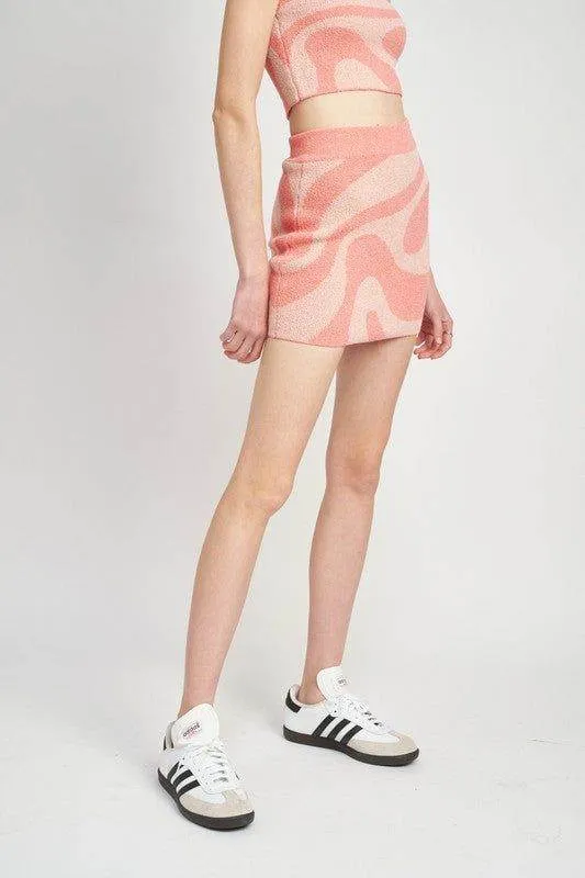 Emory Park | Color Blocked Mini Skirt