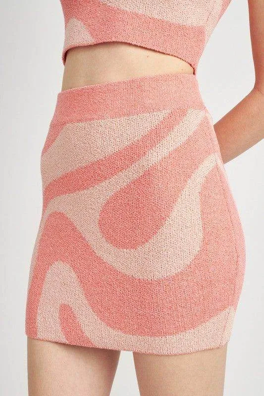 Emory Park | Color Blocked Mini Skirt