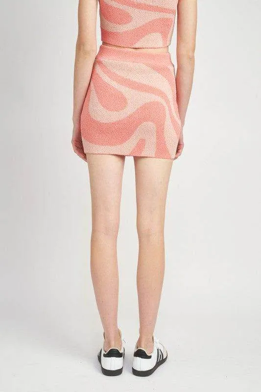 Emory Park | Color Blocked Mini Skirt
