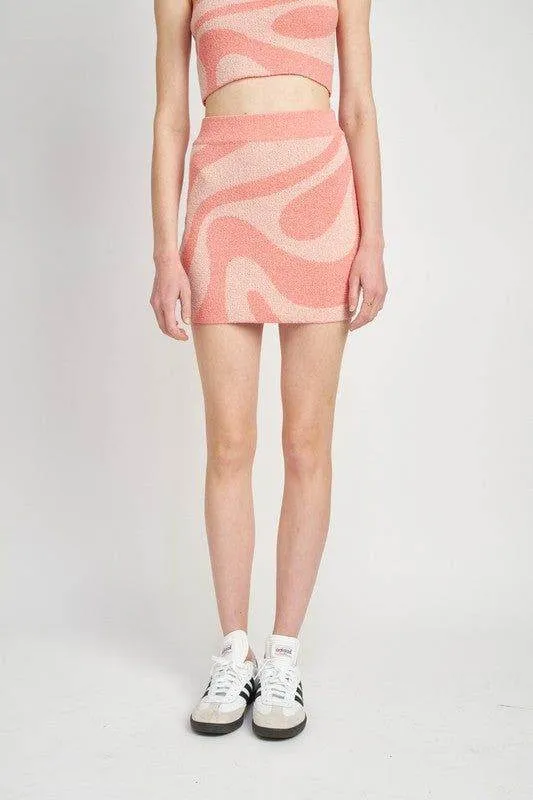 Emory Park | Color Blocked Mini Skirt