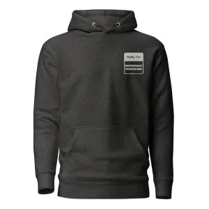 Emotionally Unavailable Unisex Hoodie (Charcoal)