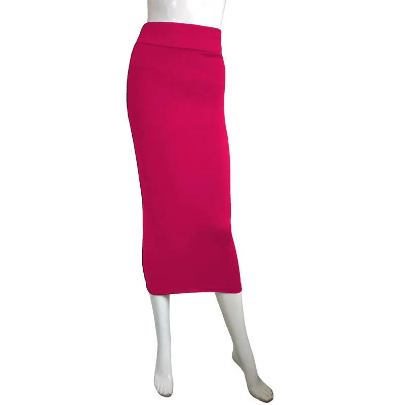 Europe Skirt All-Matching Trendy Unique Minimalist High Waist Hip Flattering Mini Skirt