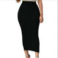 Europe Skirt All-Matching Trendy Unique Minimalist High Waist Hip Flattering Mini Skirt