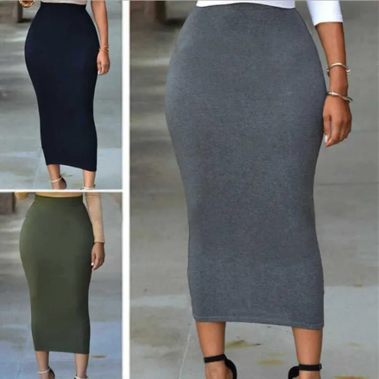 Europe Skirt All-Matching Trendy Unique Minimalist High Waist Hip Flattering Mini Skirt