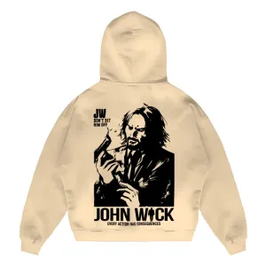 JOHN VICK OVERSIZED HOODIE