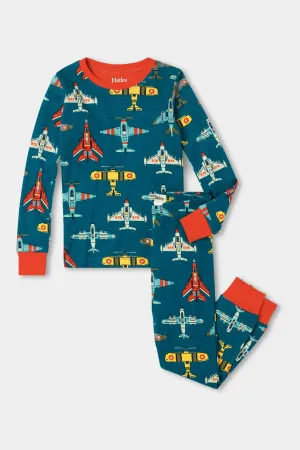 Kids Pajamas Hatley Flying Aircrafts