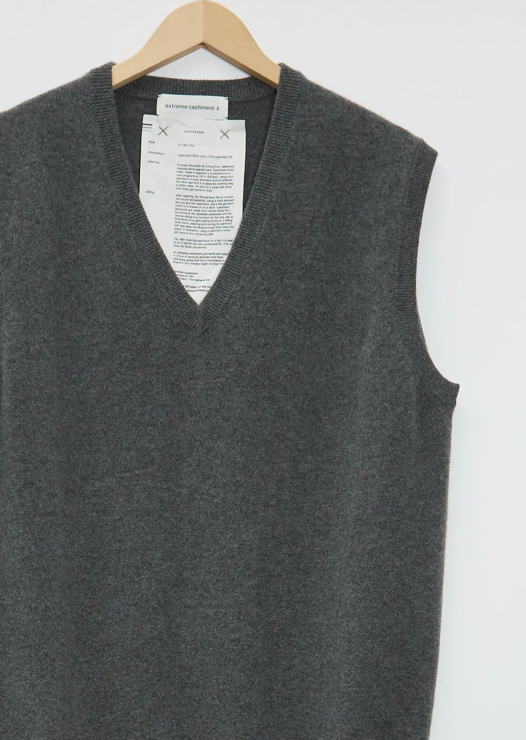 n°144 Clic Vest — Felt Grey