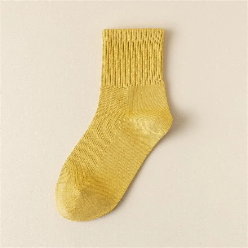 OCW Women Socks Breathable Elastic Fabric Summer Winter Comfortable