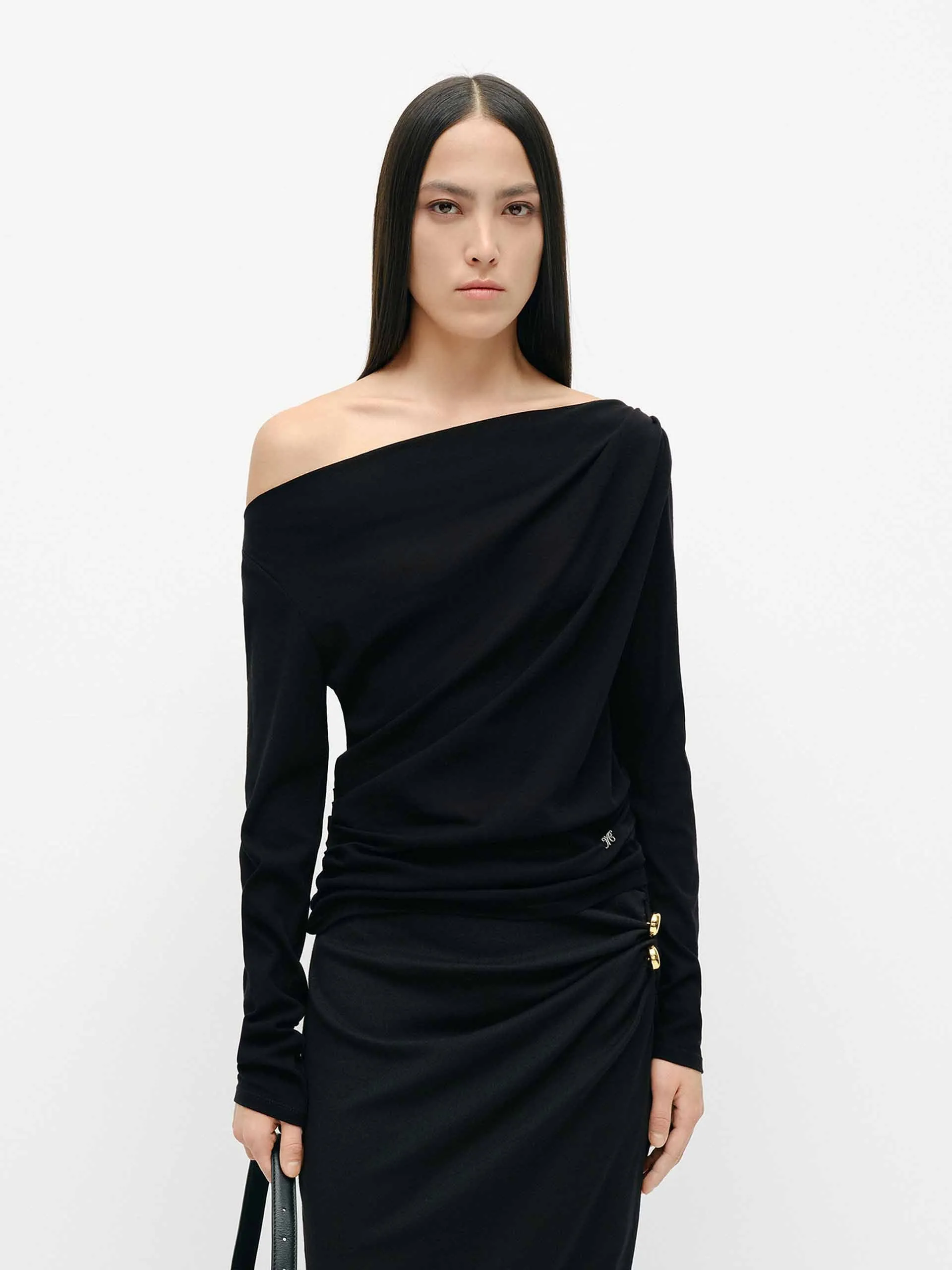 Off Shoulder Cotton Top
