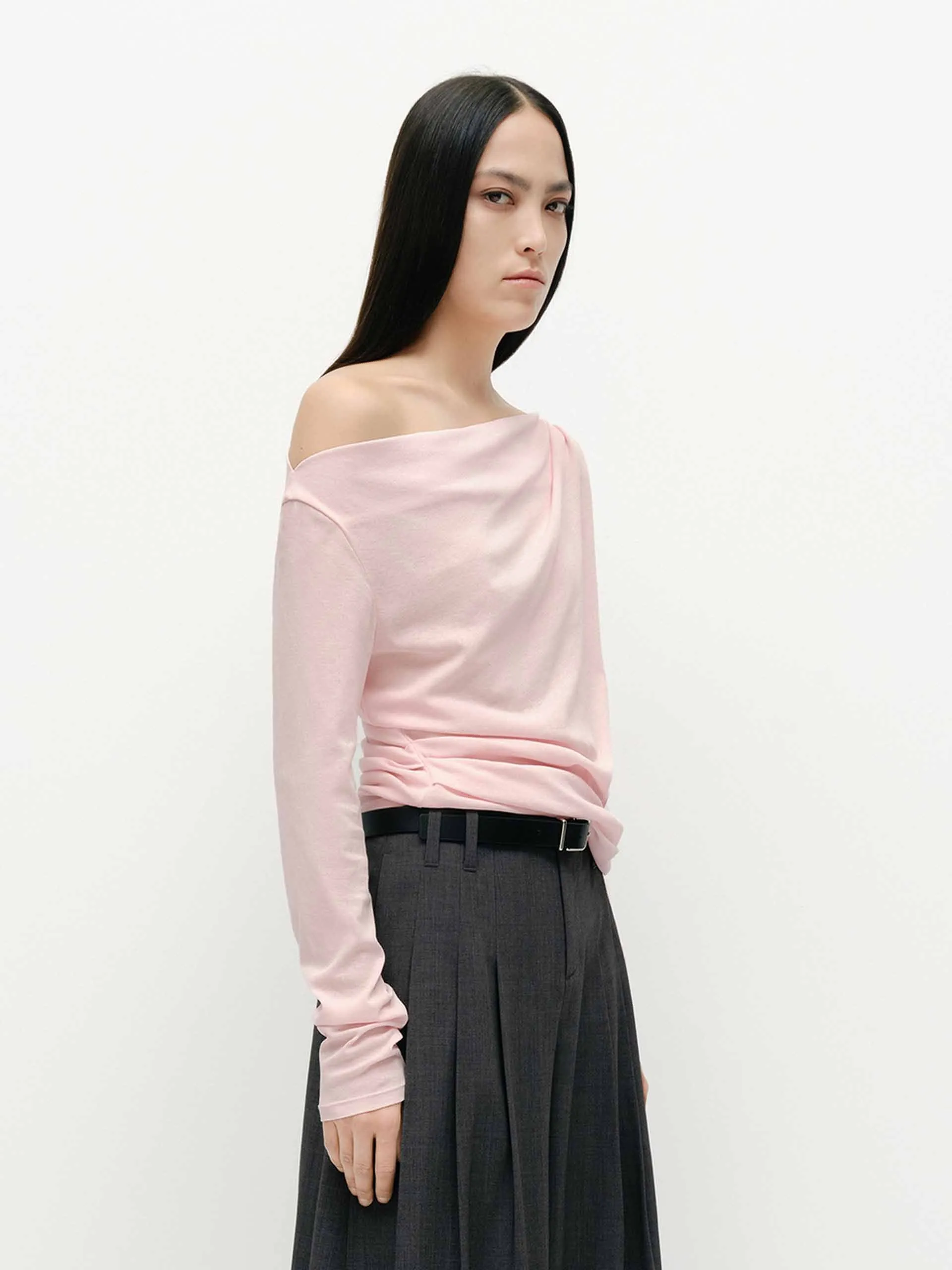 Off Shoulder Cotton Top