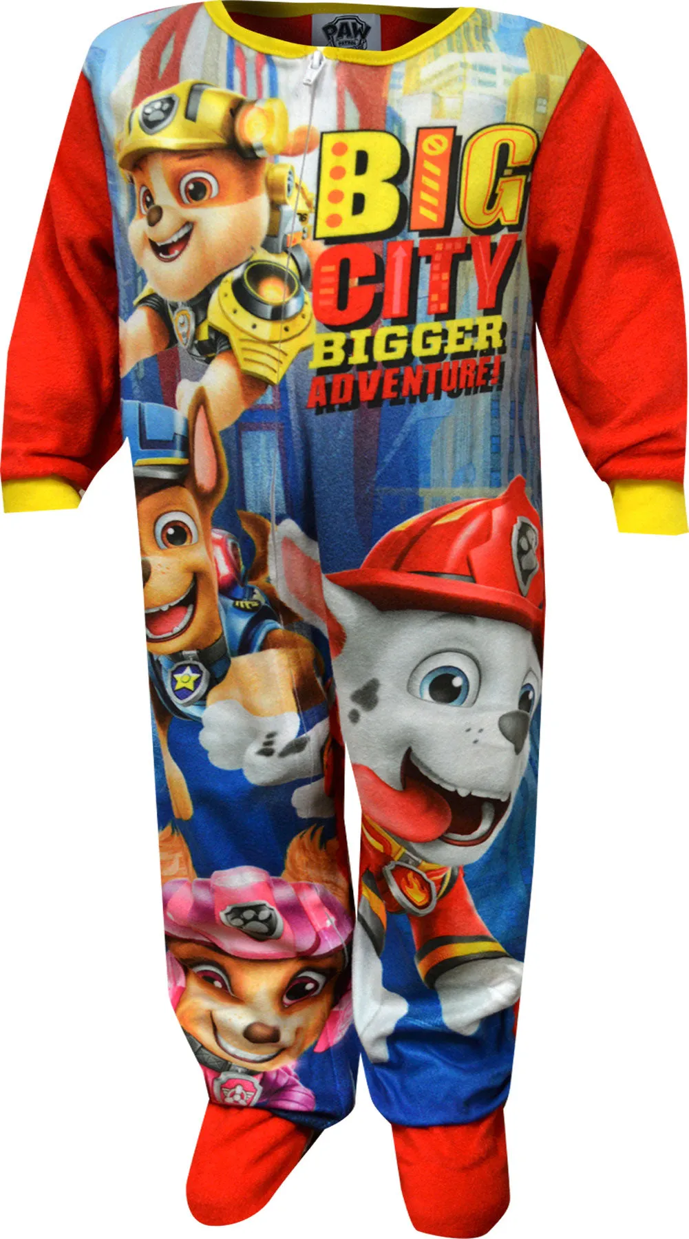 Paw Patrol Big City Toddler Blanket Sleeper Pajamas