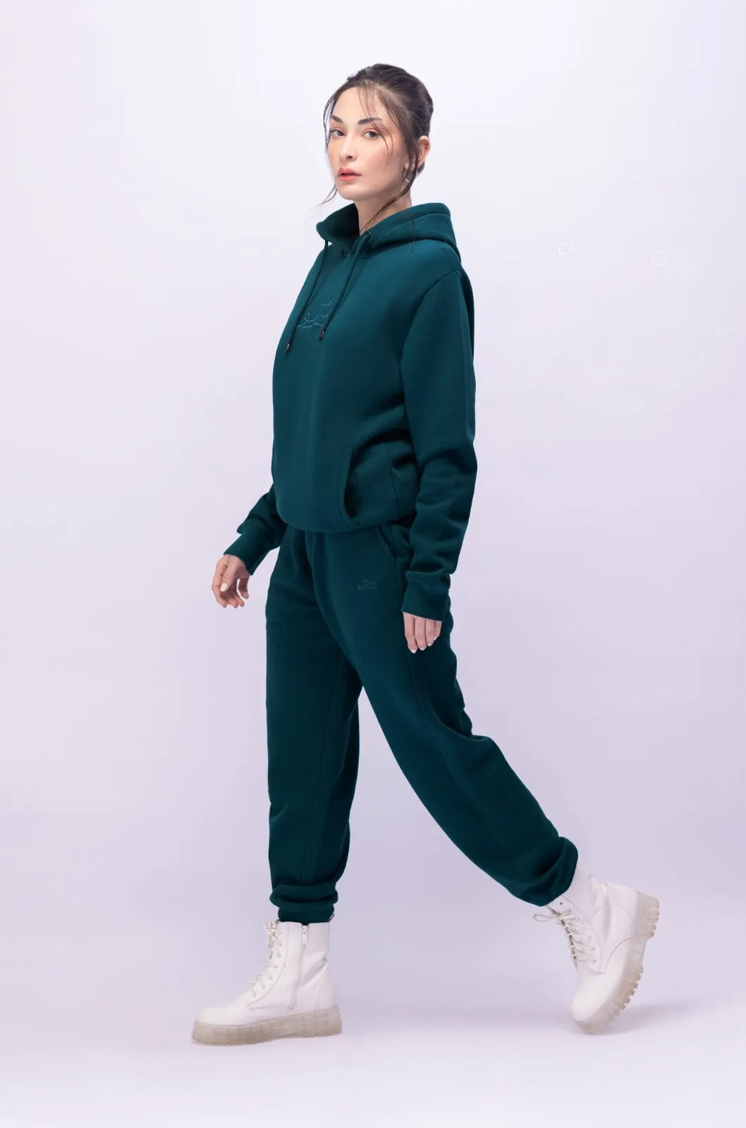Pullover Hoodie - Deep Teal