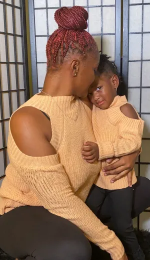"Match in Style: WOMEN Off Shoulder Sweater"