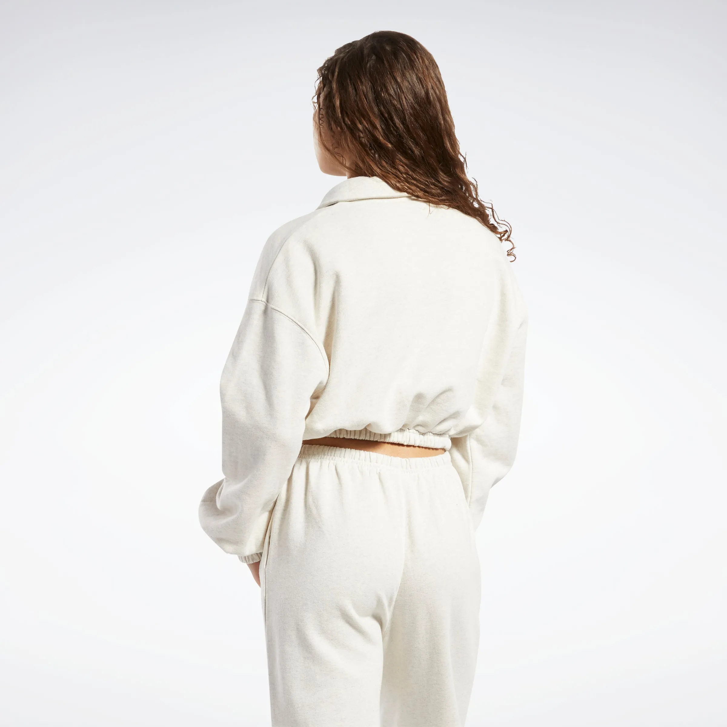 Reebok Apparel Women Classics French Terry Collared Sweatshirt Clwtml