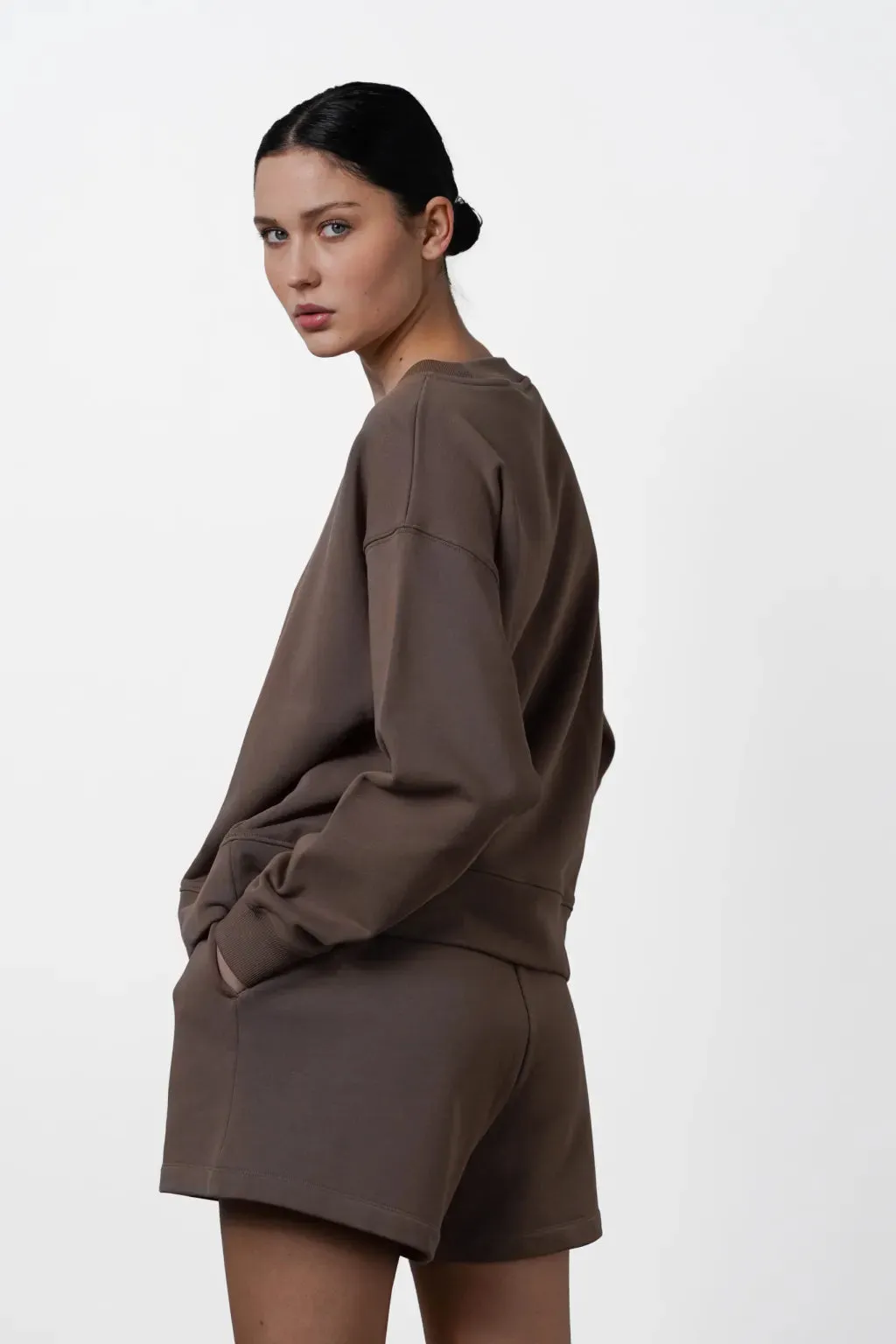 Ruth Sweatshirt Deep Taupe