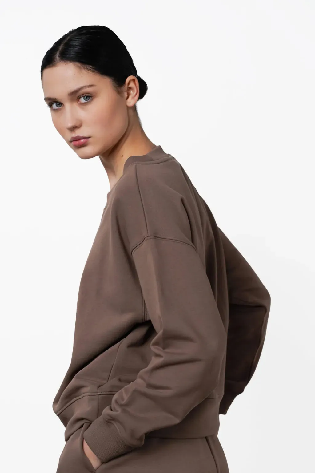 Ruth Sweatshirt Deep Taupe