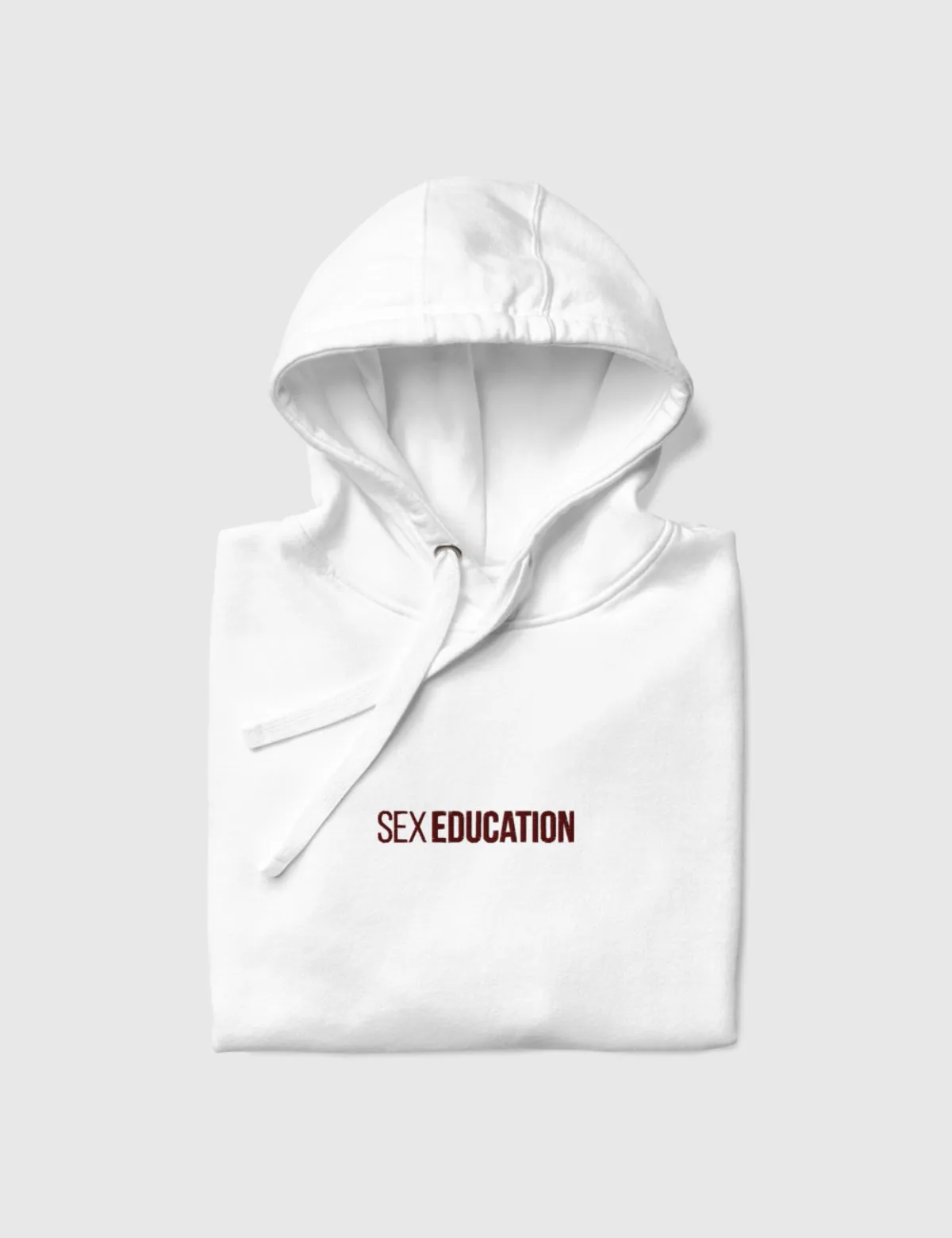 Sex Education Unisex Hoodie [White]