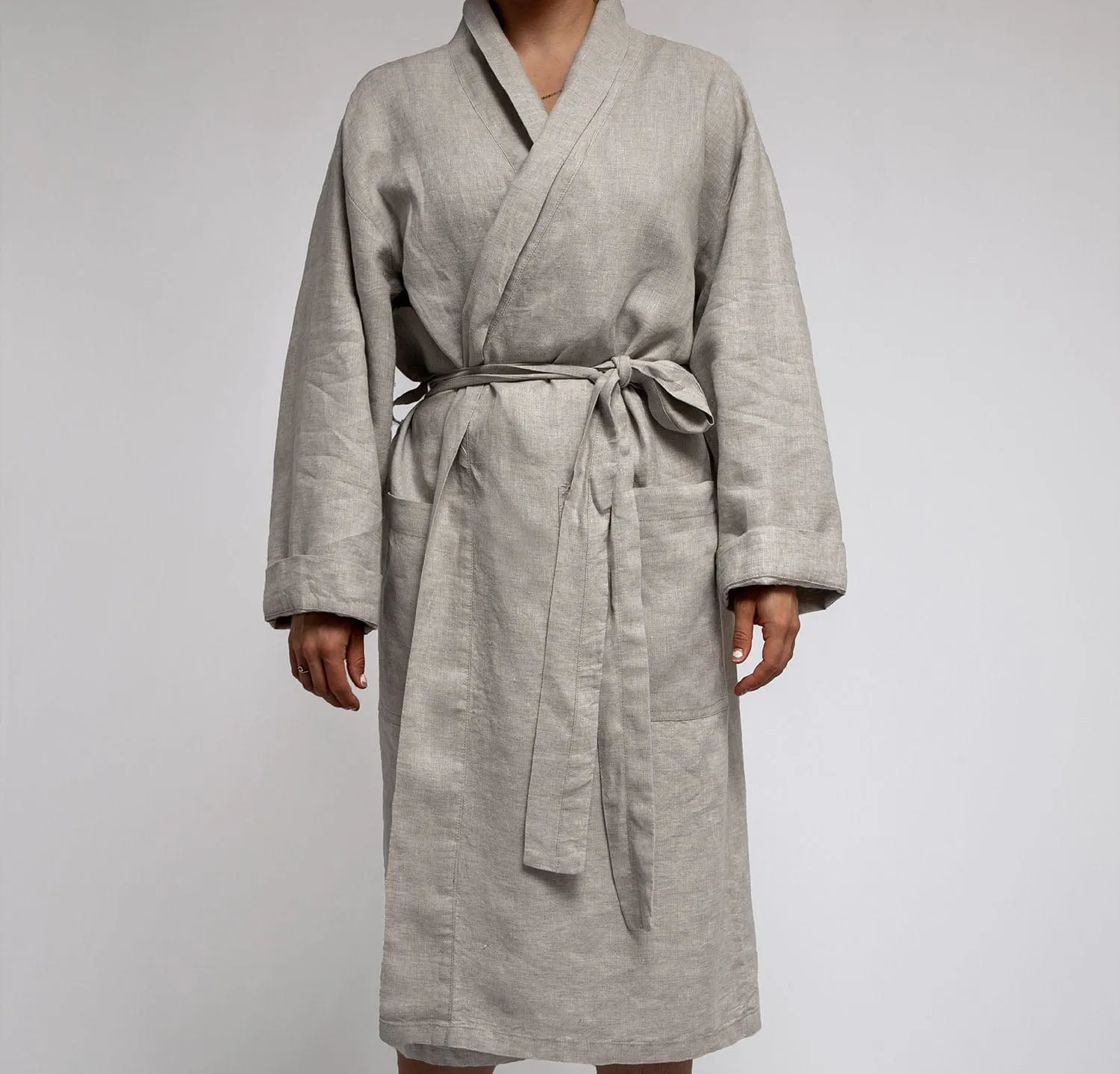 Smooth Linen Robe