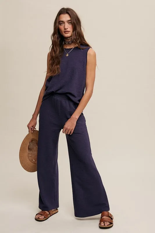 TEEK - Soft Knit Tank Sweatpants Set