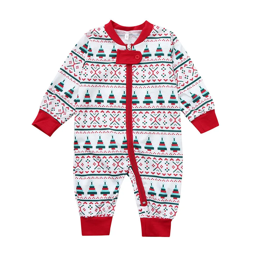 The Clean Room Christmas Family Matching PJs: Holiday Patterns