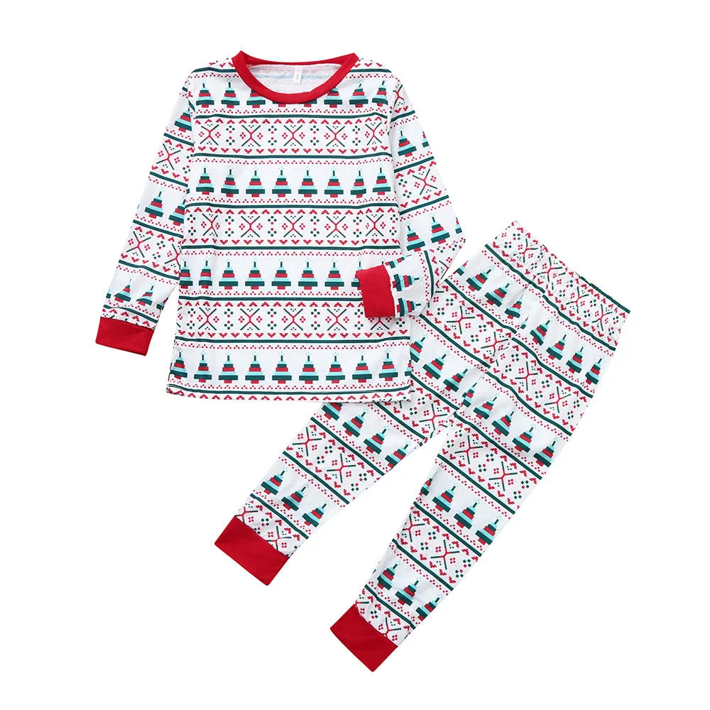 The Clean Room Christmas Family Matching PJs: Holiday Patterns