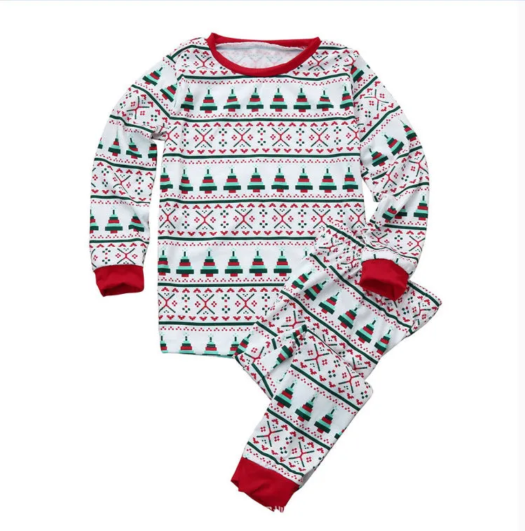 The Clean Room Christmas Family Matching PJs: Holiday Patterns