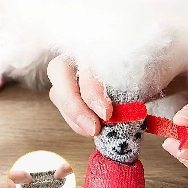 Waterproofed Socks for dogs 4pcs