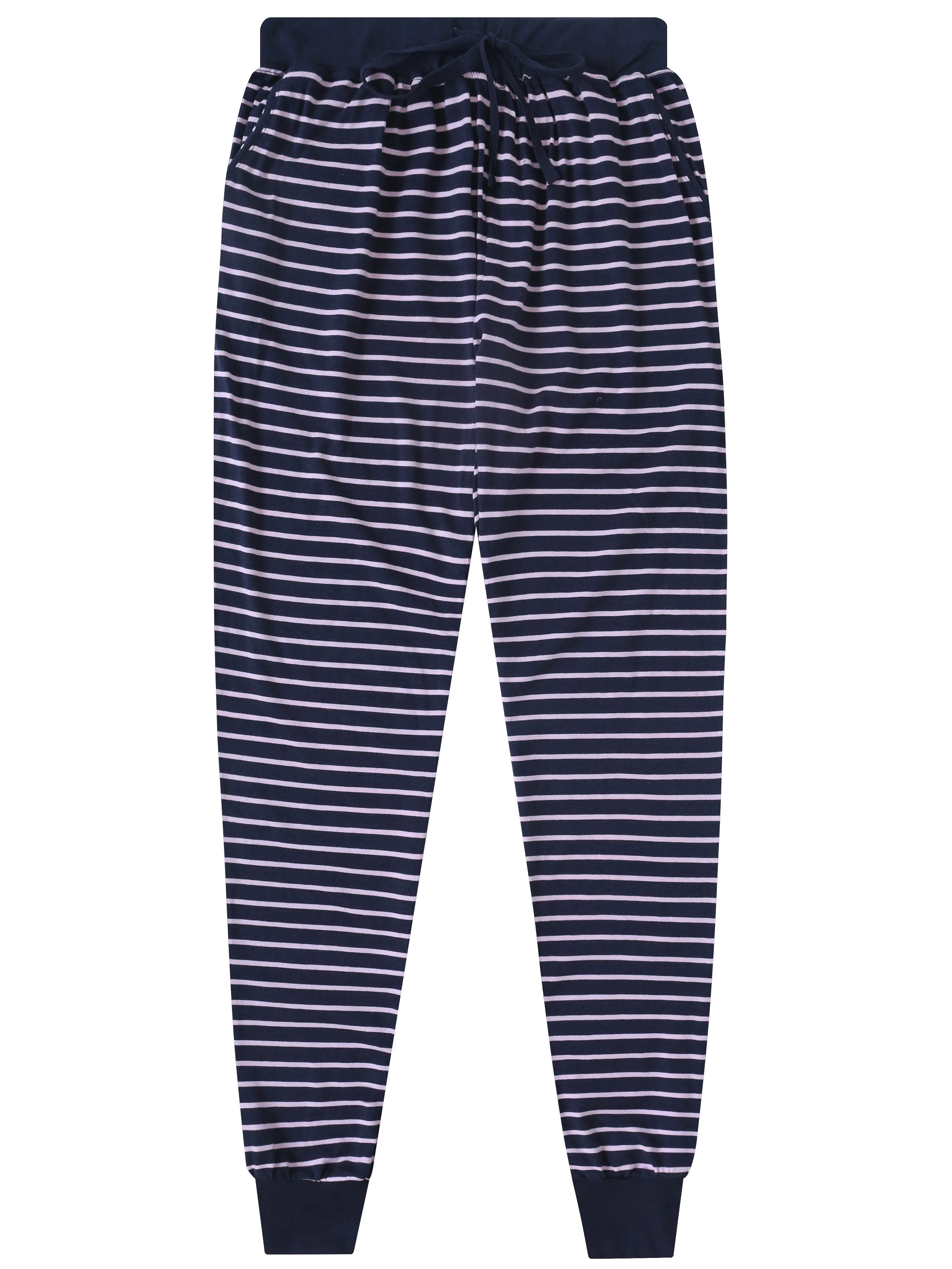 Women's Soft Knit Jersey Jogger Lounge Pants