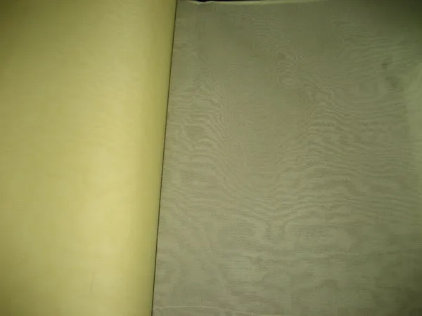 Yellow cotton organdy fabric 44" wide stiff finish [2237]